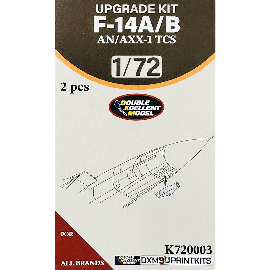 【新製品】DXM-K720003 F-14A/B トムキャット用 AN/AXX-1 TCS（2個入り）