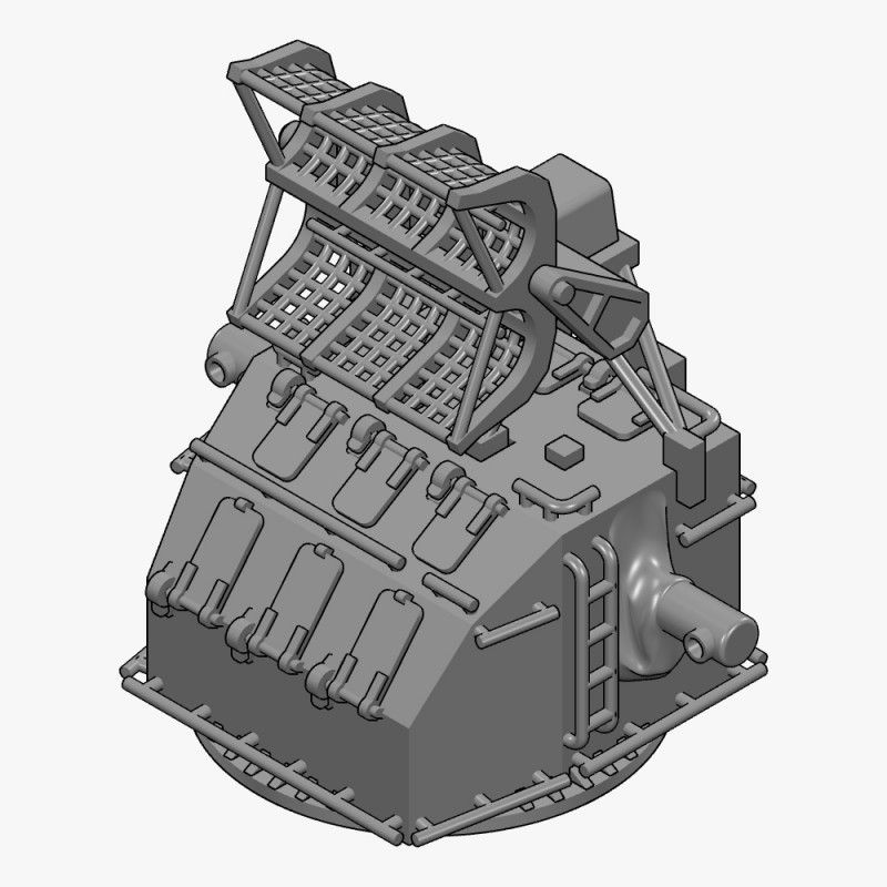 【新製品】AC350013a Mk.37 射撃指揮装置 w/Mk.4 アンテナ