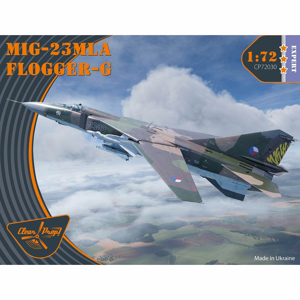 【新製品】CP72030 1/72 ミグ MiG-23MLA フロッガーG エキスパートキット