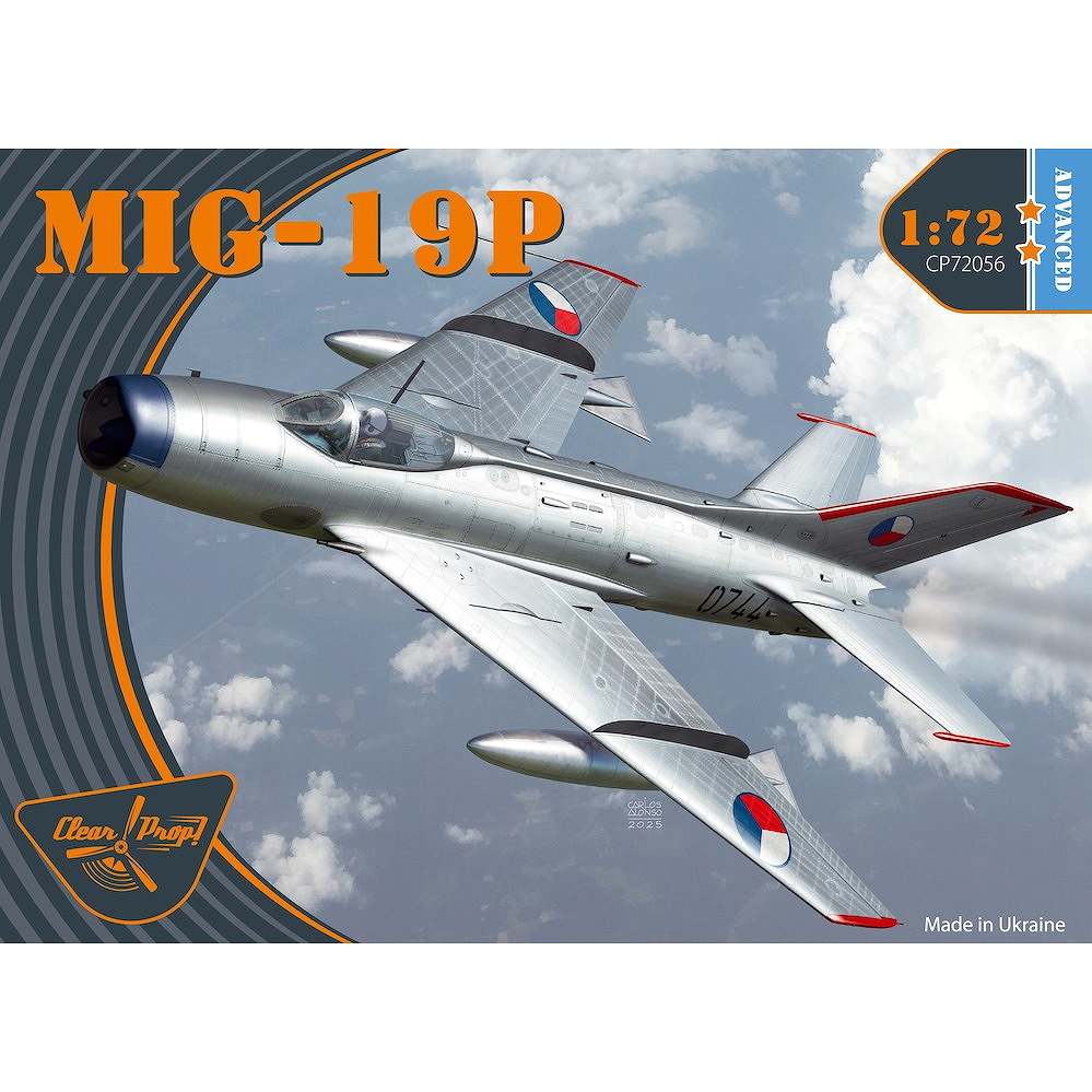 【新製品】CP72056 1/72 ミグ MiG-19P ファーマー 全天候超音速戦闘機