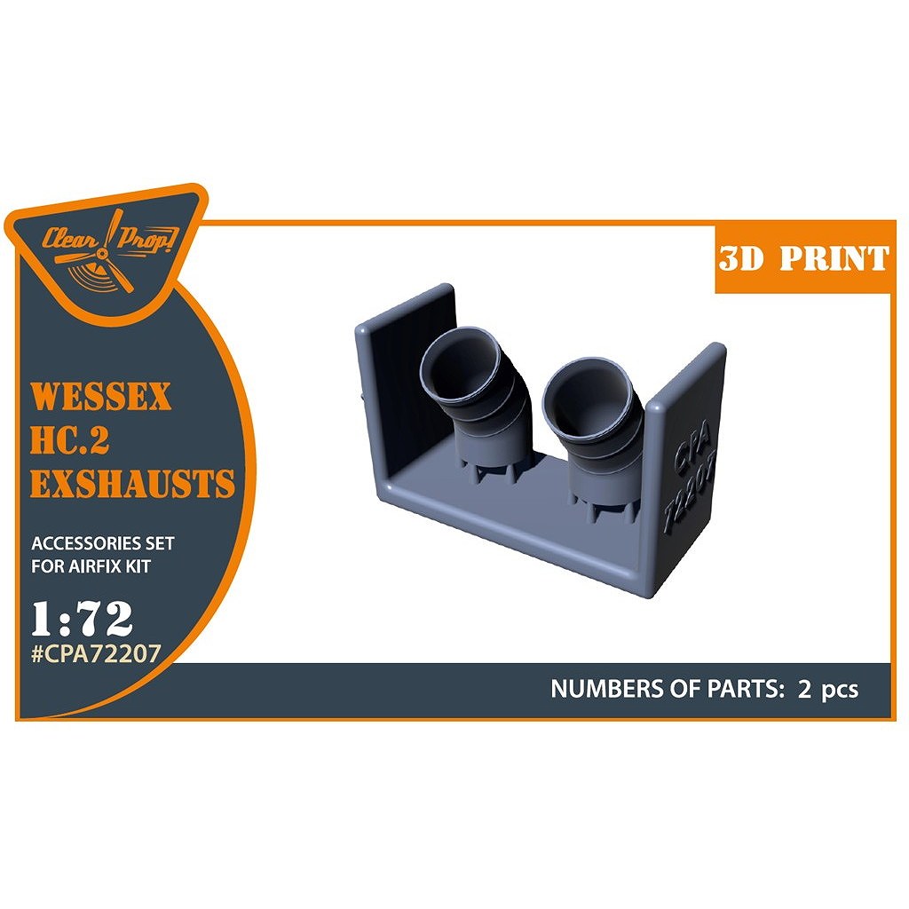 【新製品】CPA-72207 1/72 ウェストランド ウェセックス HC.2排気口 (エアフィックス用)