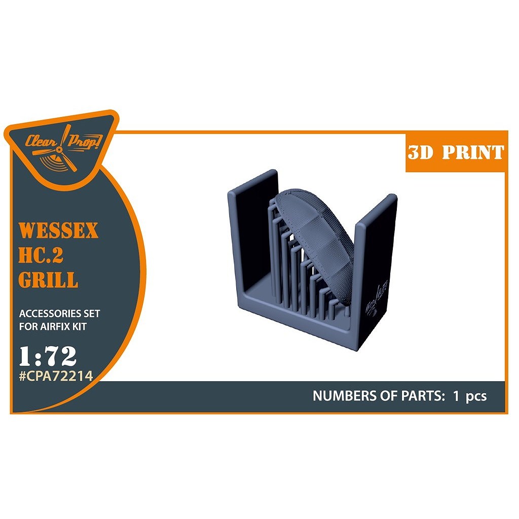 【新製品】CPA-72214 1/72 ウェストランド ウェセックス HC.2 エンジングリル (エアフィックス用)