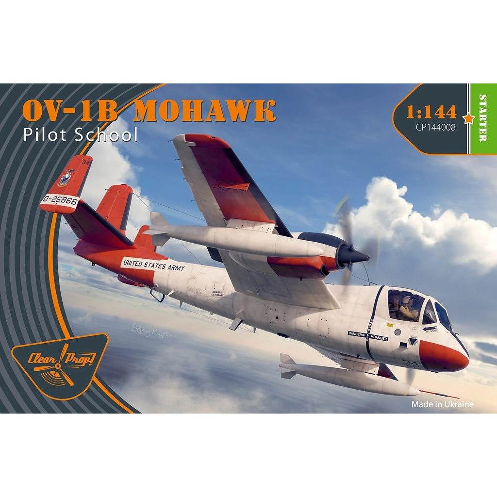 【新製品】CP144008 1/144 グラマン OV-1B モホーク 米海軍テストパイロット学校