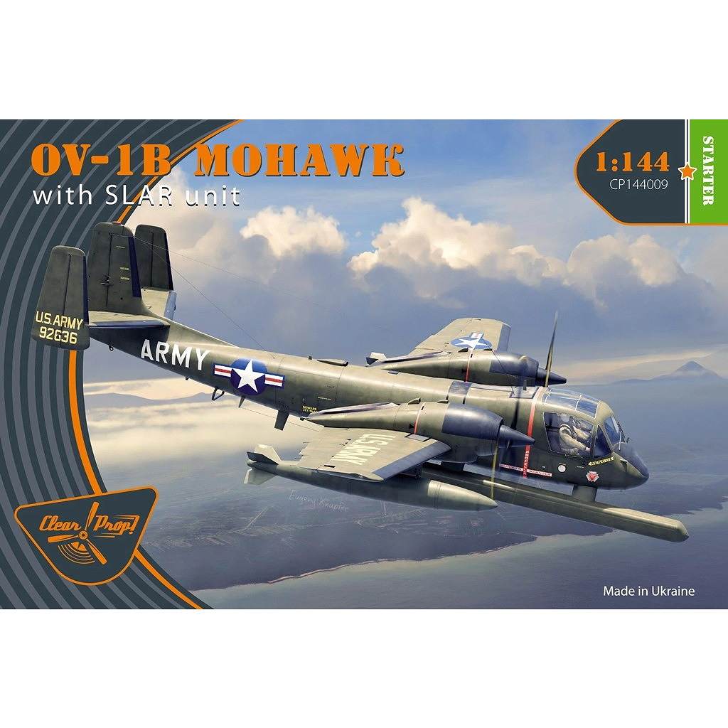 【新製品】CP144009 1/144 グラマン OV-1B モホーク w/SLAR (側方監視機上レーダー)