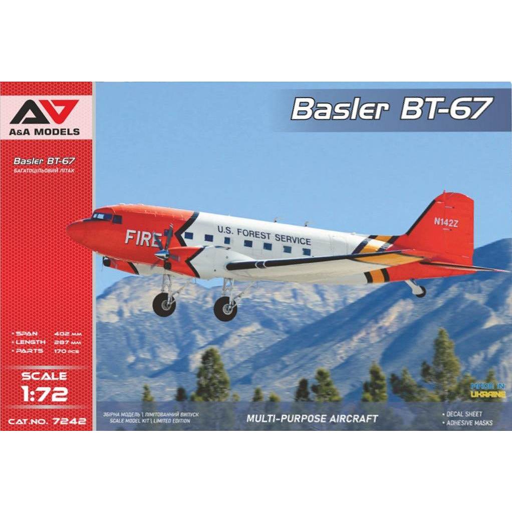 【新製品】7242 1/72 バスラー BT-67 ターボプロップ多用途航空機