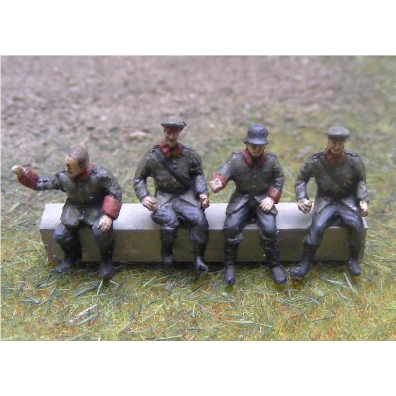 【新製品】100/003 WWI ドイツ ドライバーと搭乗者