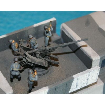 【新製品】100/013 WWII ドイツ 2cm対空砲兵