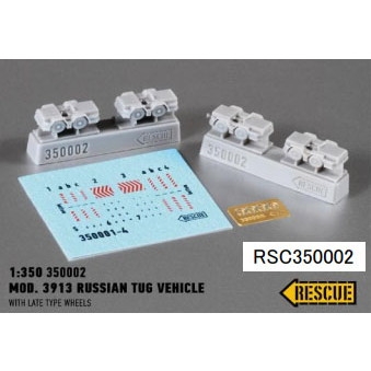 【新製品】350002 Mod. 3913 ロシア空母用牽引トラクター (後期型ホイールタイプ)