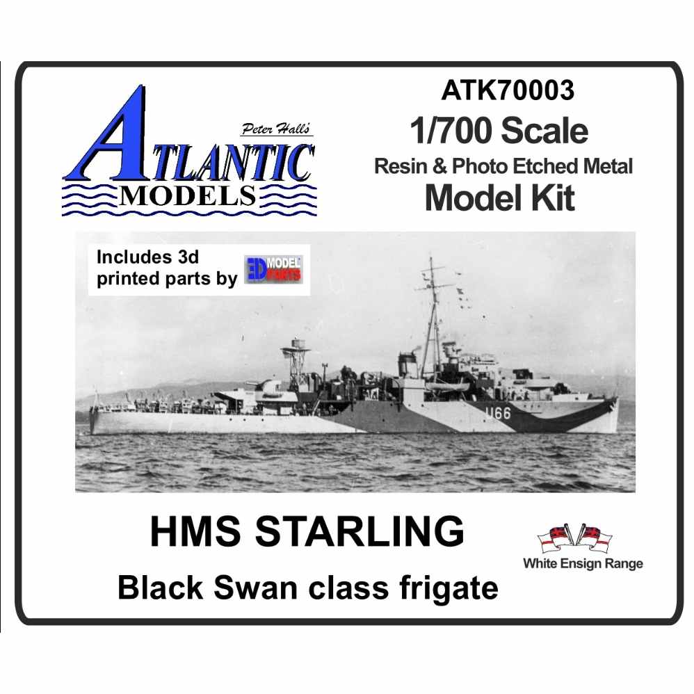 【新製品】ATK70003 英海軍 ブラックスワン級スループ スターリング Starling