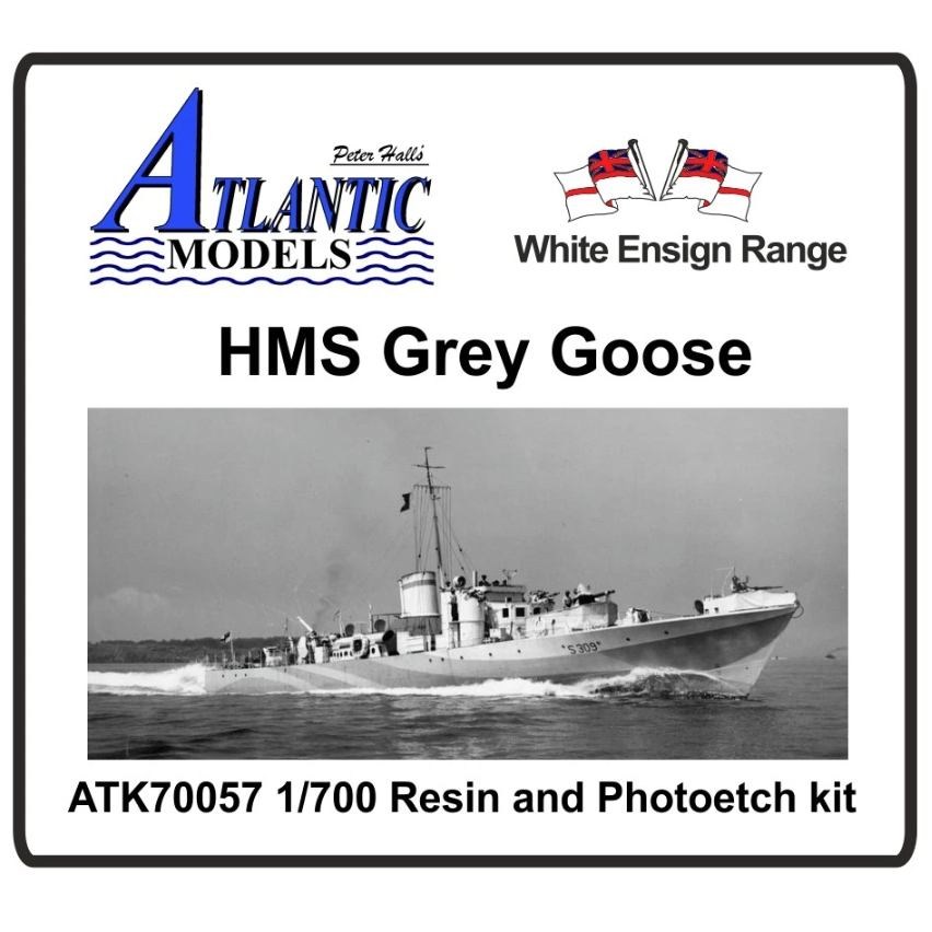 【新製品】ATK70057 英海軍 砲艇 グレイ・グース Grey Goose