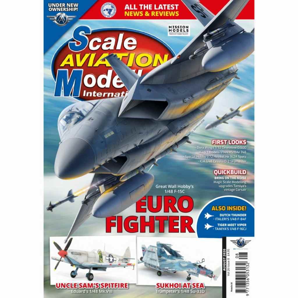 【新製品】スケールアヴィエーションモデラー Vol.26-8 EURO FIGHTER