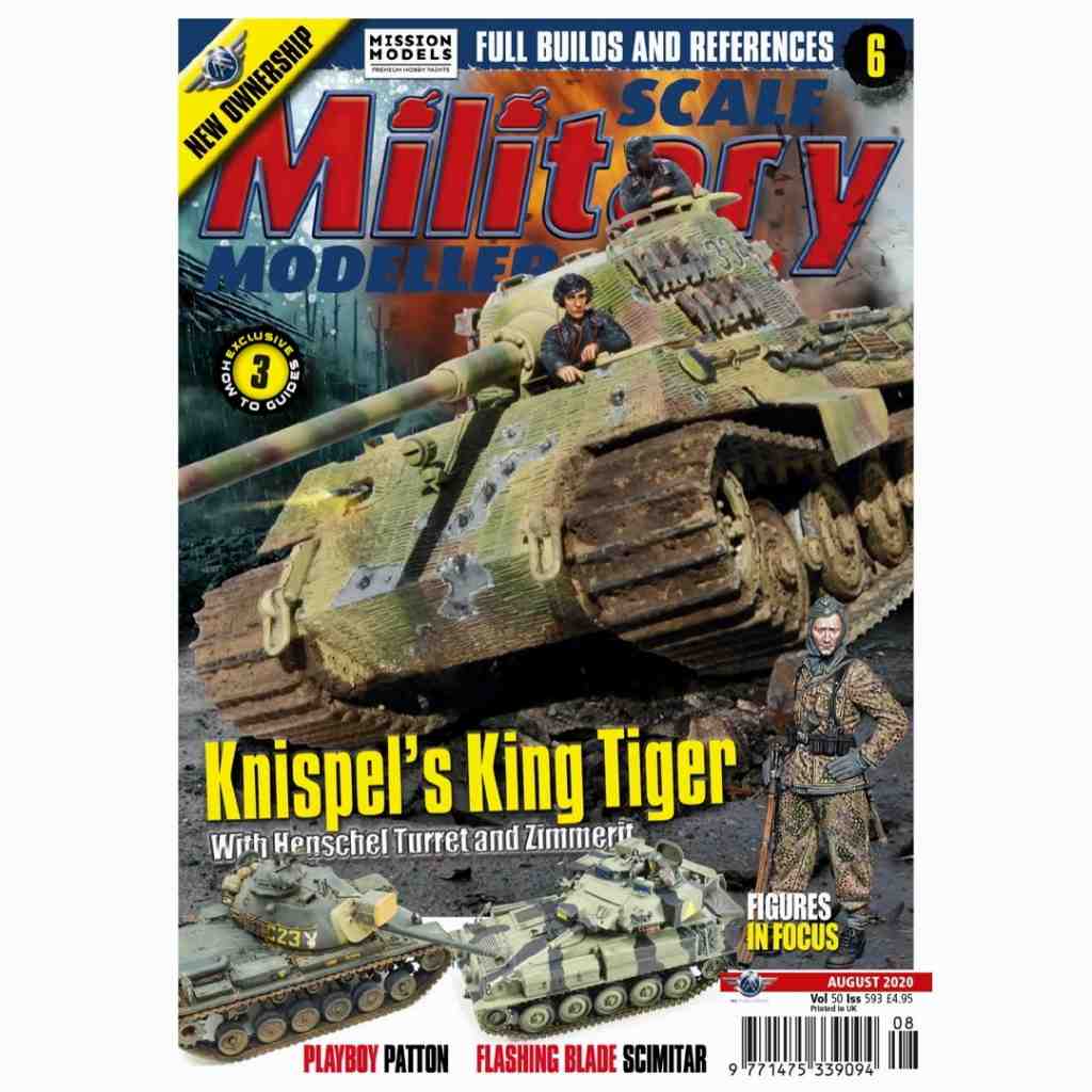 【新製品】スケールミリタリーモデラー593 Knispel's King Tiger