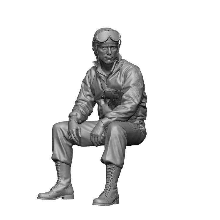 【新製品】HS35024 1/35 WWII アメリカ陸軍戦車長2