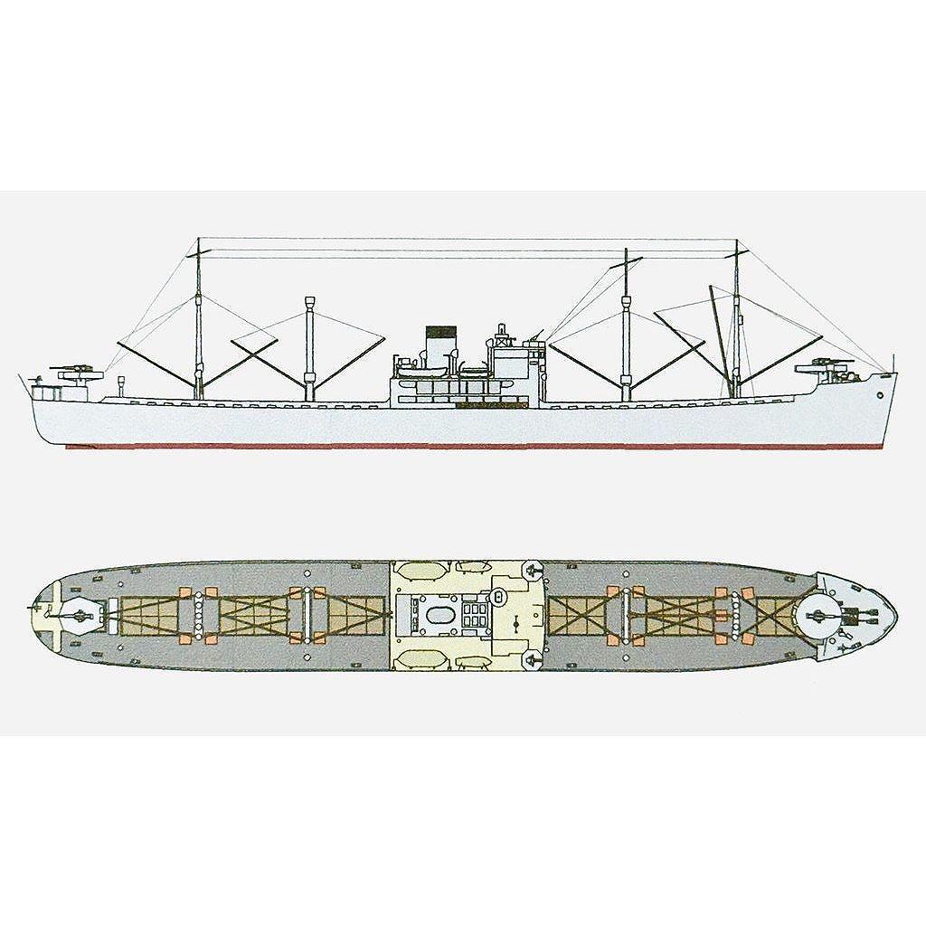 【新製品】SS-C-097 大日本帝国海軍 特設航空機運搬艦 葛城丸