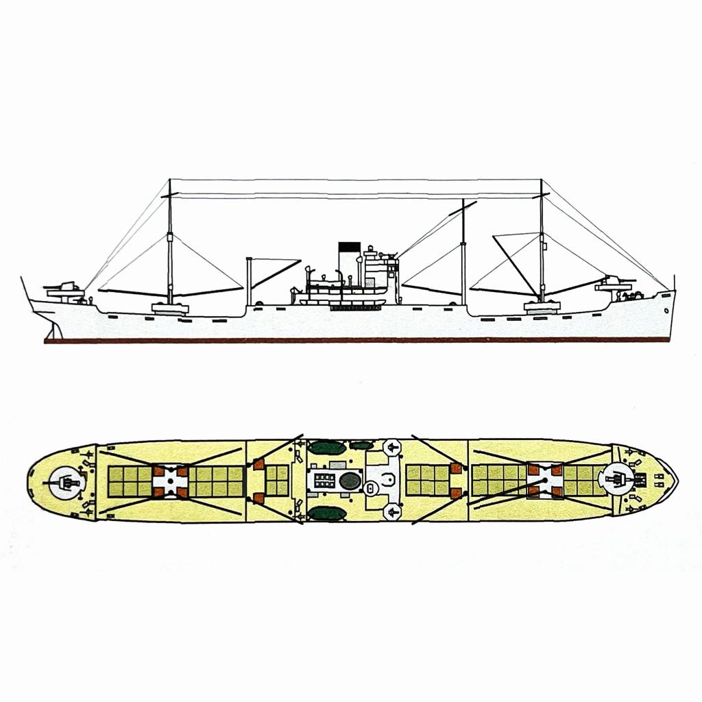 【再入荷】SS-C-102 特設運送船 甲 富士川丸