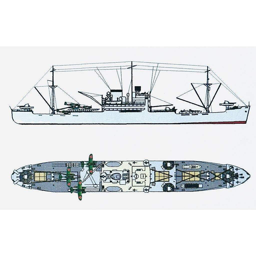 【新製品】SS-C-125 大日本帝国海軍 特設巡洋艦 赤城丸 1941