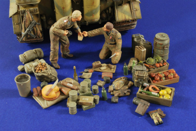 【再入荷】2776)WWII ドイツ戦車兵 食糧セット