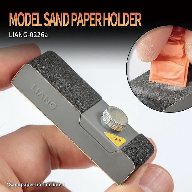 【新製品】LIANG-0226a 紙やすりホルダー Aタイプ