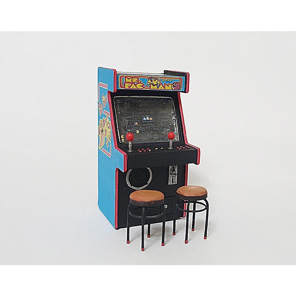 【新製品】No.3504005 低層テレビゲーム筐体 丸椅子2脚付