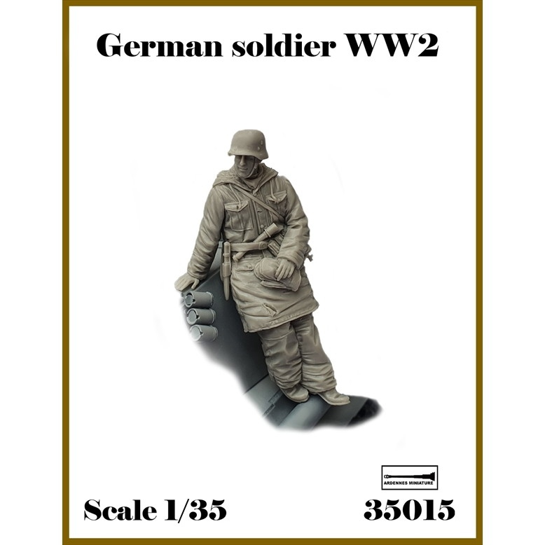 【新製品】AR35015 1/35 WWII ドイツ軍兵士＃1 寄りかかる兵士(1体入)