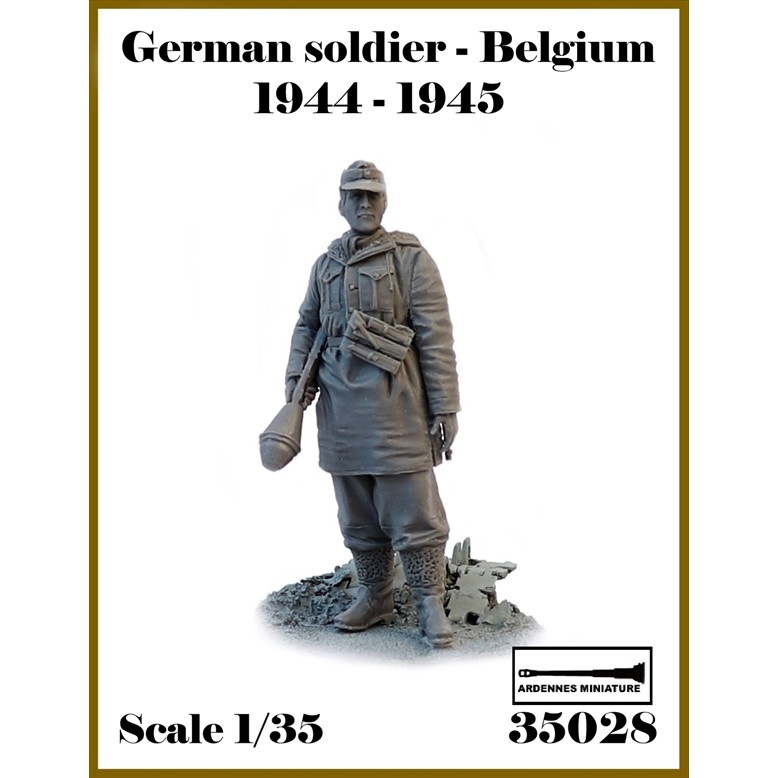 【新製品】AR35028 1/35 WWII ドイツ ベルギーの戦い1944-1945＃1 パンツァーファウストを持つ兵士(1体入)
