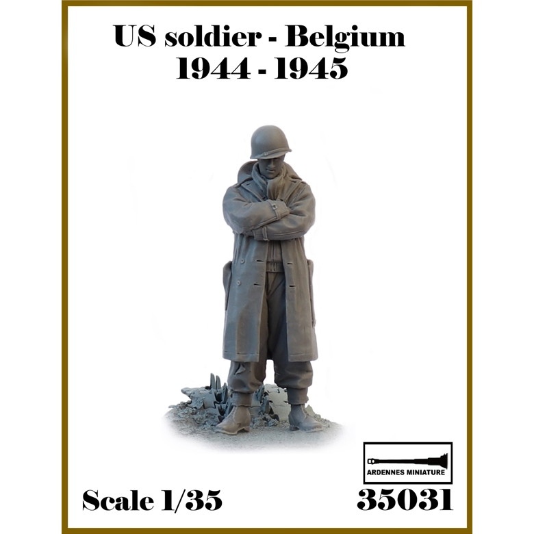 【新製品】AR35031 1/35 WWII アメリカ ベルギーの戦い1944-1945＃4 腕組みする兵士(1体入)