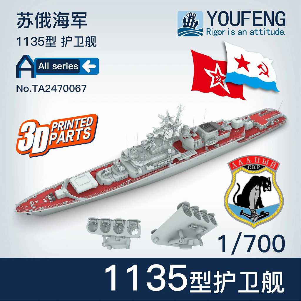 【新製品】TA2470067 ロシア海軍 1135型警備艦(クリヴァク-I型フリゲート)