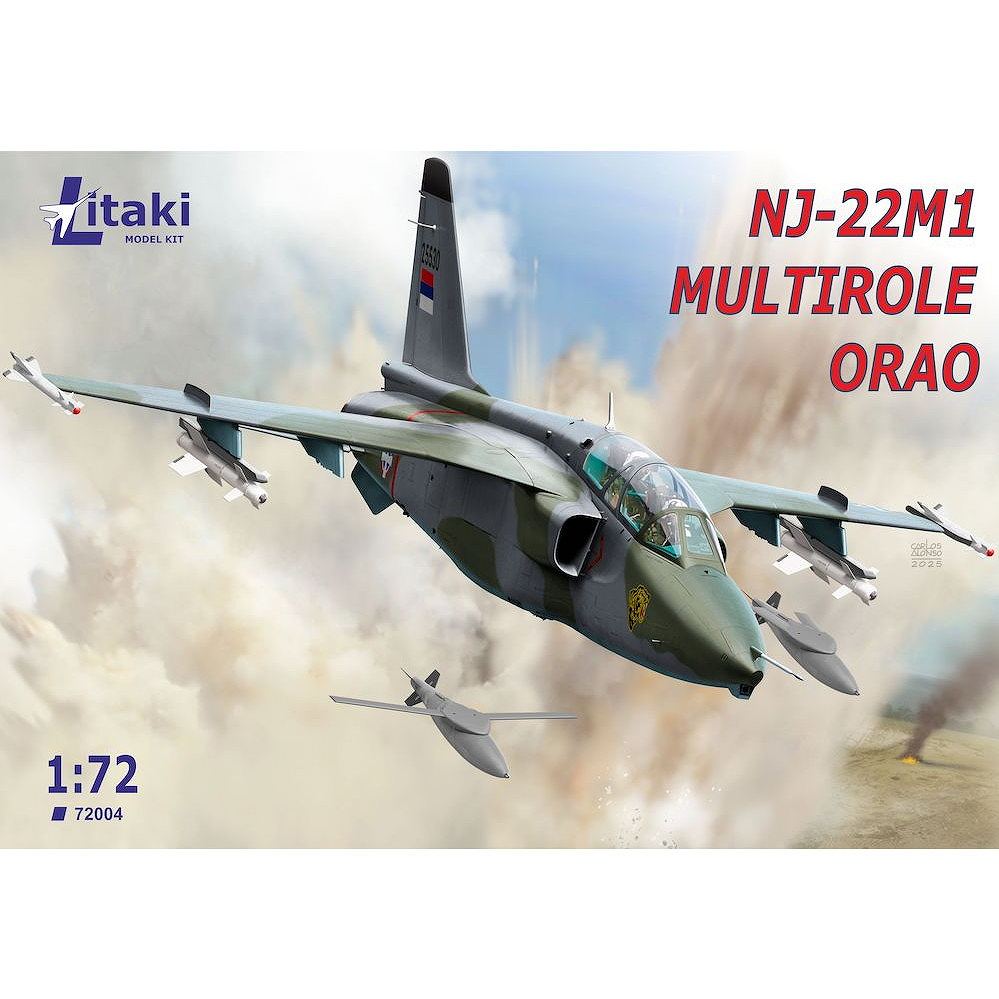 【新製品】72004 1/72 SOKO NJ-22M1 オラオ多用途攻撃機