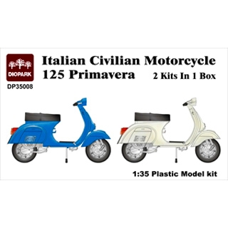 【新製品】[2001913500807] 35008)イタリア民生バイク ベスパ 125 プリマベーラ