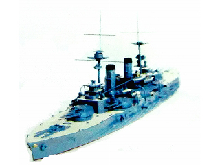 【再入荷】MR04 日本海軍 戦艦 薩摩 1910