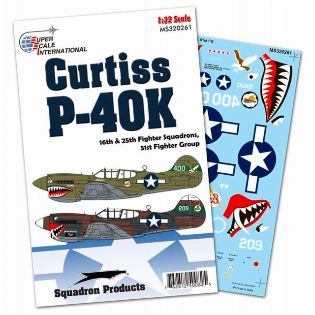 【新製品】[2002010202618] 32261)P-40K ウォーホーク 第25/64戦闘飛行隊