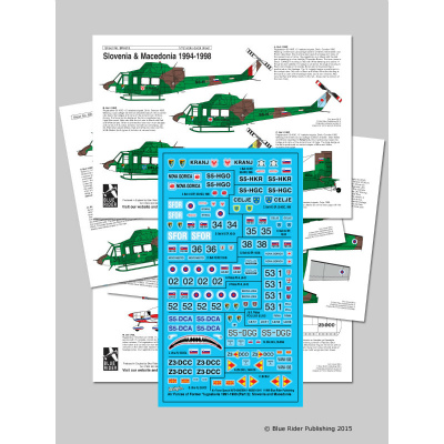 【新製品】BR-819)スロベニア&マケドニア 1994-1998