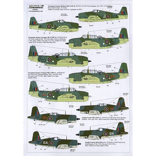 【再入荷】X72140 イギリス海軍のアメリカ機 Part.1