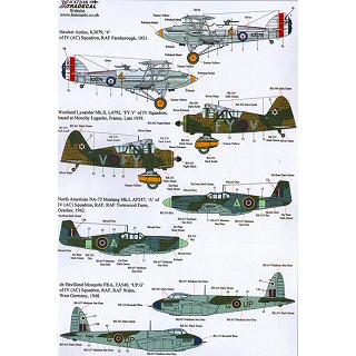 【新製品】[2002120014804] X72148)RAF 4 スコードロン ヒストリー 1931-2012