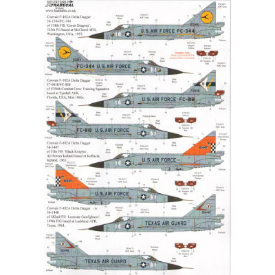 【再入荷】X72198 コンベア F-102A デルタダガー ケースXX Pt.1