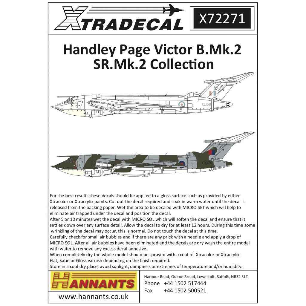 【新製品】X72271)ハンドレページ ヴィクター B.Mk.2 SR.Mk.2 コレクション