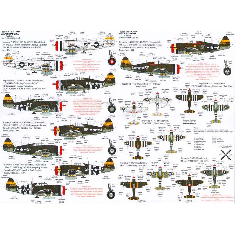 【新製品】[2002120111602] X48116)リパブリック P-47D サンダーボルト