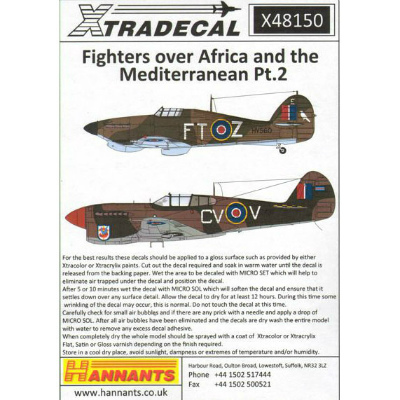 【再入荷】X48150 アフリカ/地中海戦線の戦闘機 Part.2