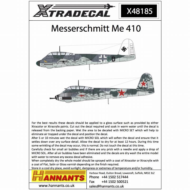 【新製品】X48185)メッサーシュミット Me410