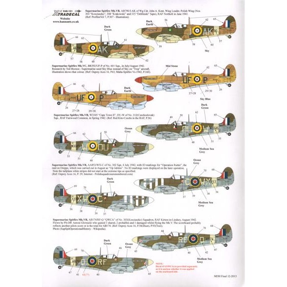 【再入荷】X48132 スーパーマリン スピットファイア Mk.Vb