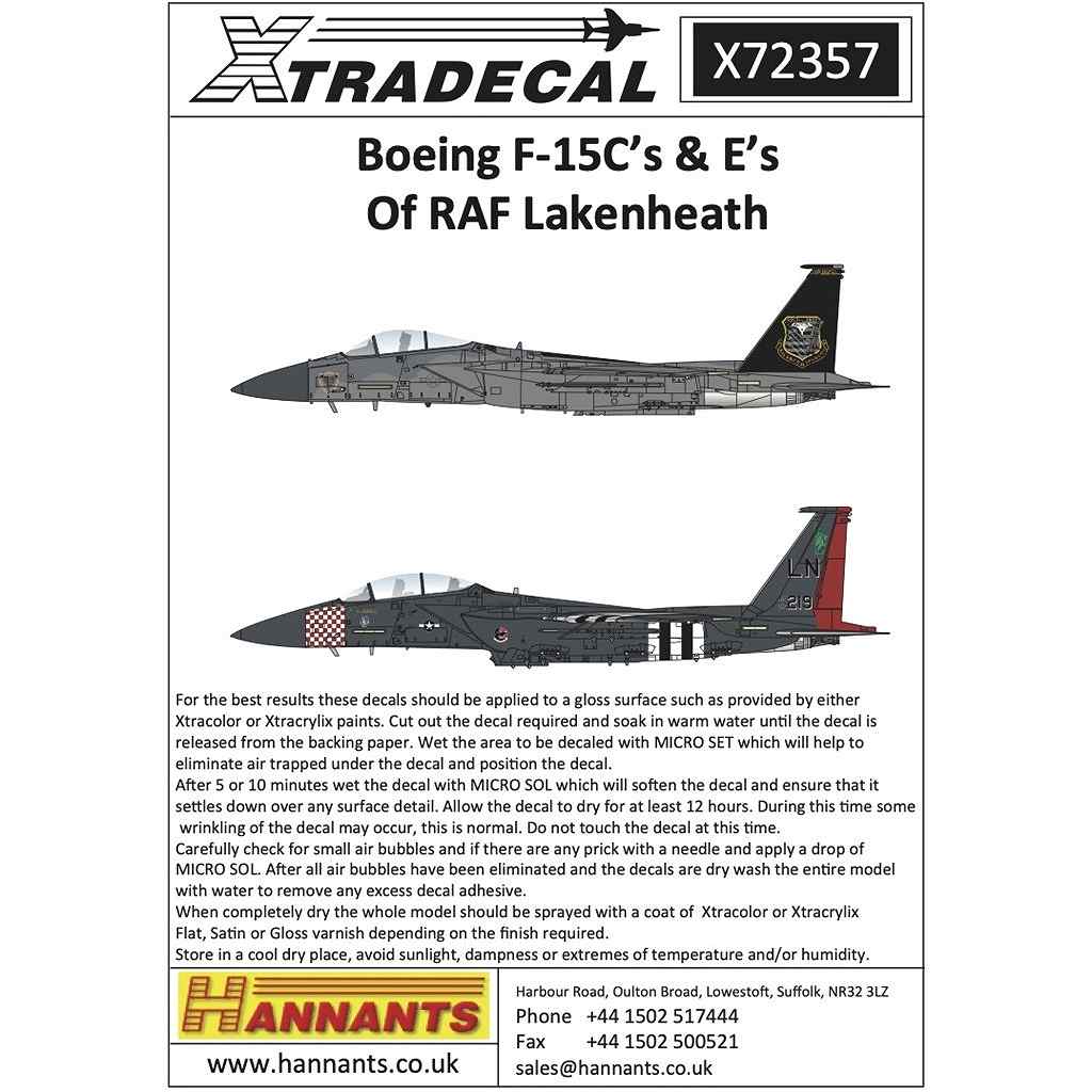 【新製品】X72357 マクドネル・ダグラス F-15C/E イーグル レイクンヒース
