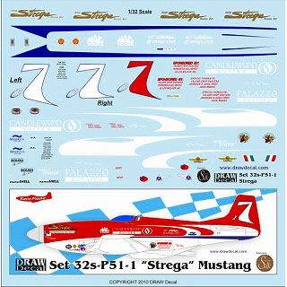 【新製品】[2002273200512] Set 32s-P51-1)P-51 Strege ムスタングレーサー