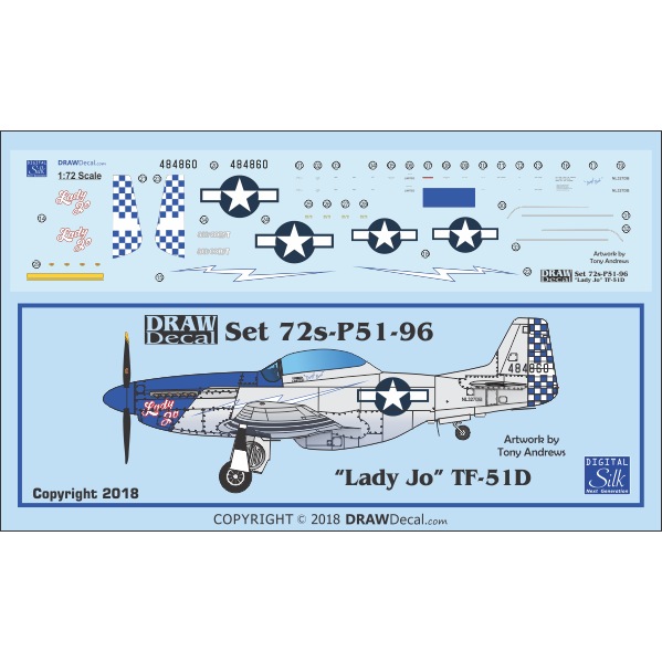 【新製品】Set 72s-P51-96 Lady Jo P-51D