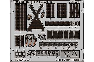 【新製品】[2002613270809] 32708)塗装済 He111 ｼｰﾄﾍﾞﾙﾄ