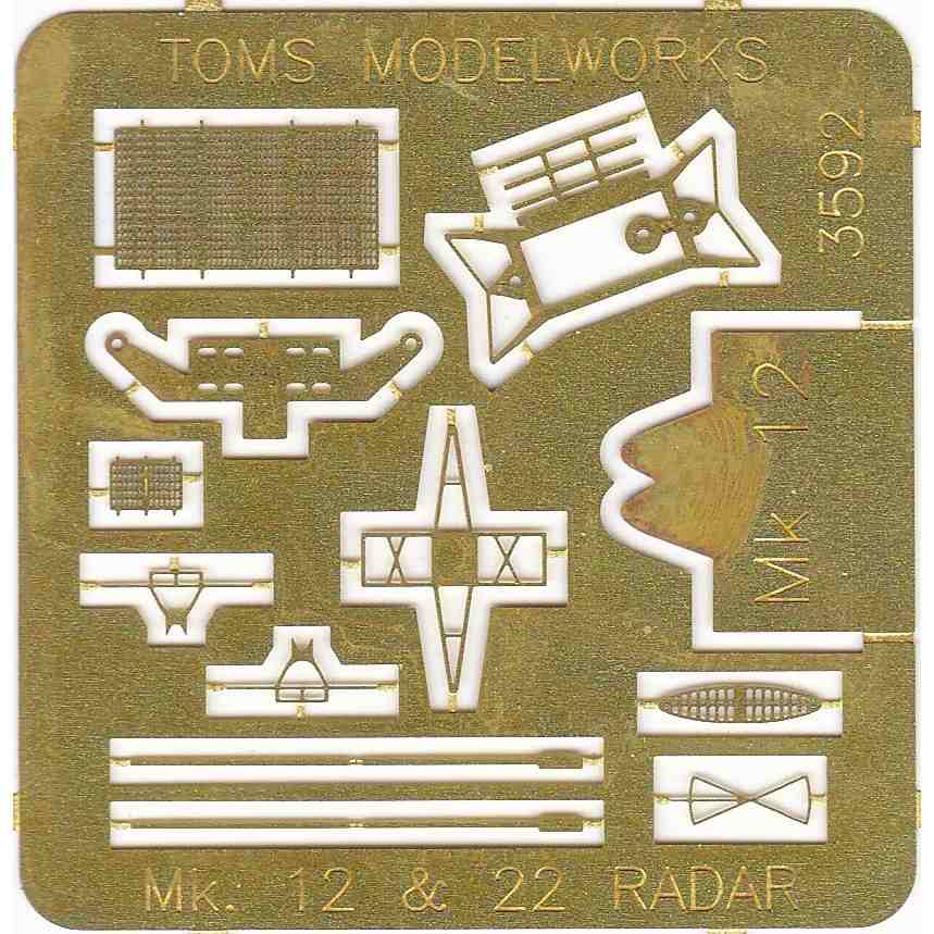 【新製品】3592 米海軍 Mk.12 レーダー