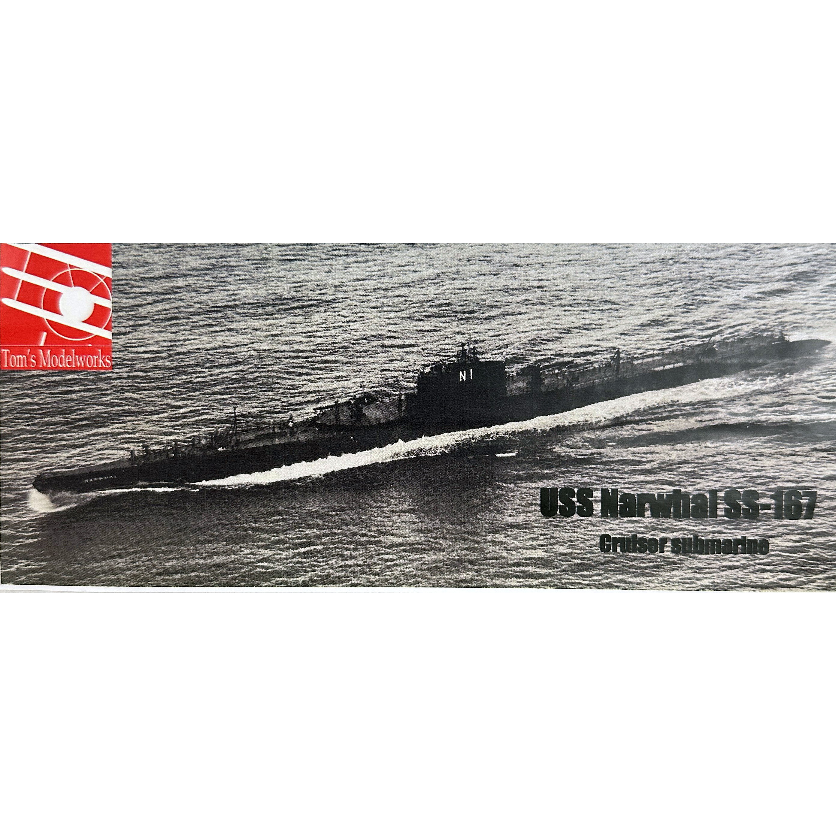 【新製品】700-14 ナーワル級潜水艦 SS-167 ナーワル Narwhal