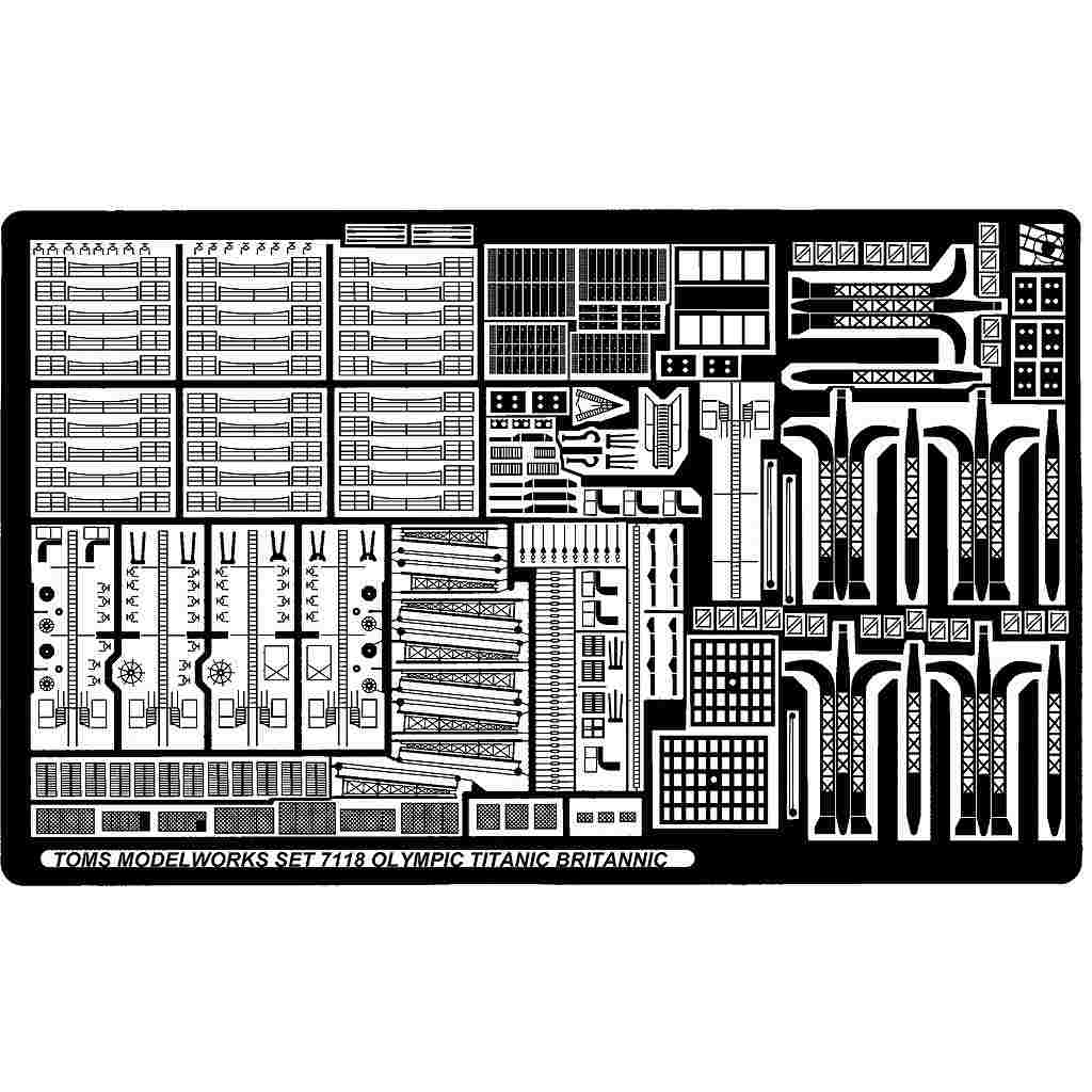 【新製品】7118 RMS オリンピック/タイタニック/ブリタニック ディテールセット