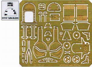 【新製品】[2002757216701] EX72167)スーパーマリン スピットファイア Mk.22/24