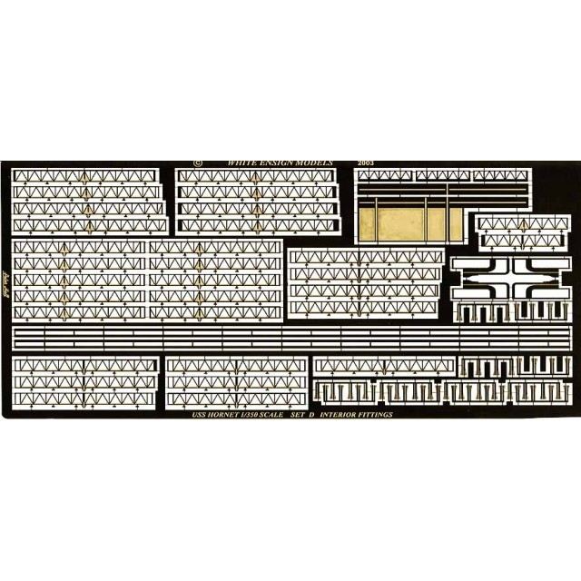 【再入荷】3541 航空母艦 CV-8 ホーネット ハンガーデッキ エッチング