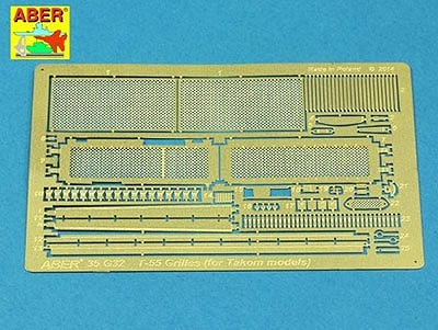 【新製品】G32)露 T-55AM用エンジングリル